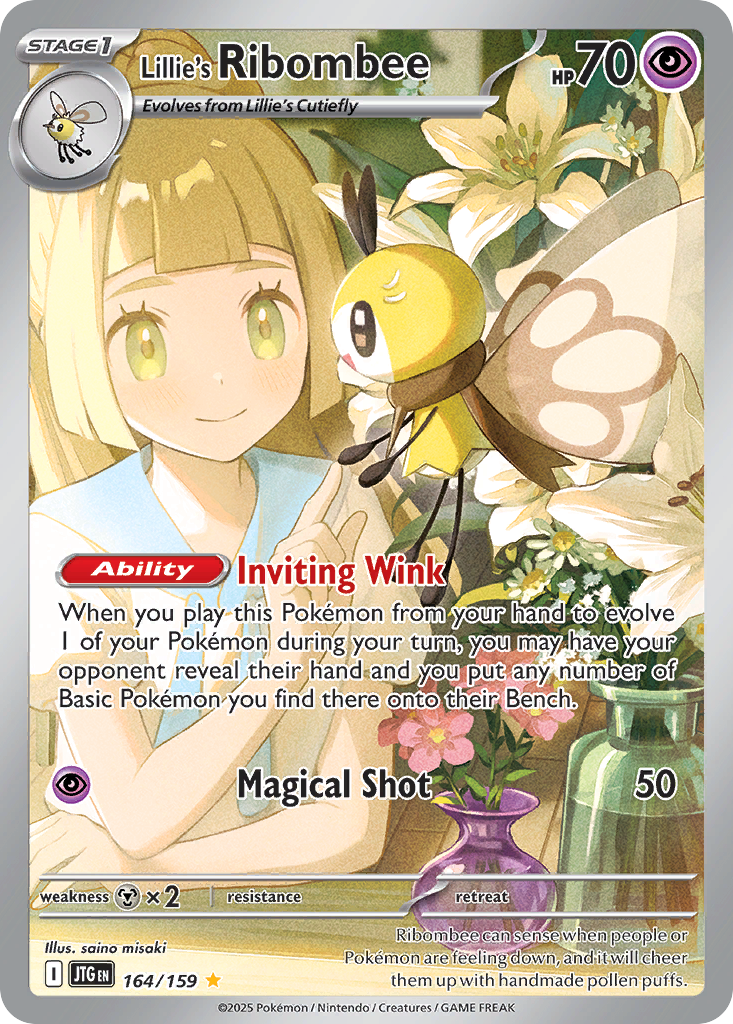 Lillie's Ribombee - 164/159 - Inglés