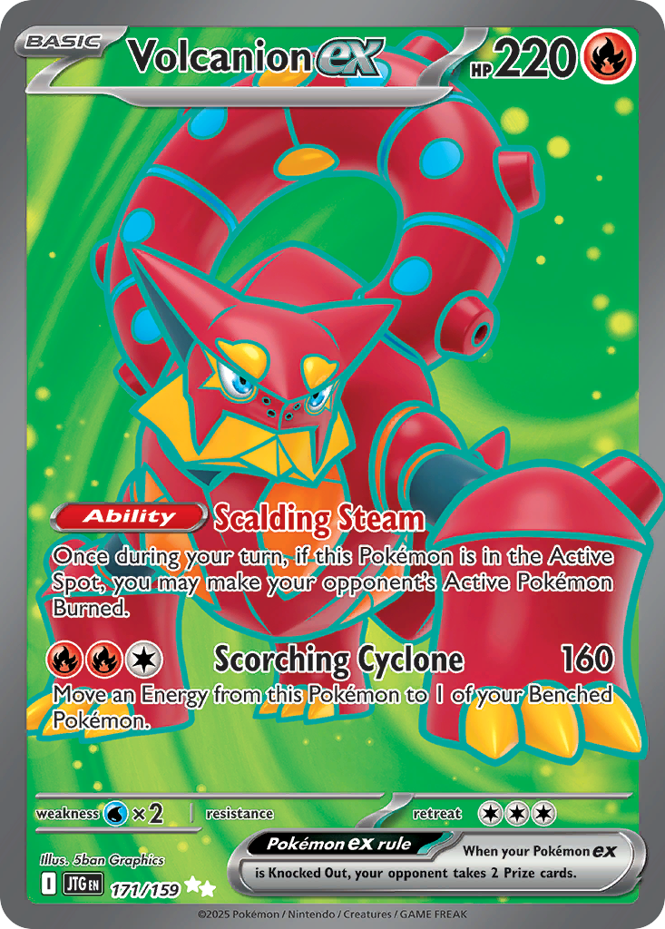 Volcanion Ex - 171/159 - Inglés