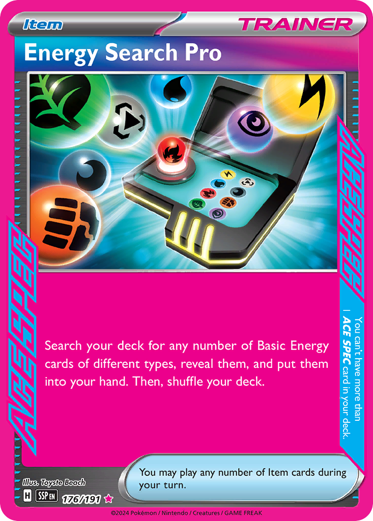 Energy Search Pro - 176/191 - Inglés