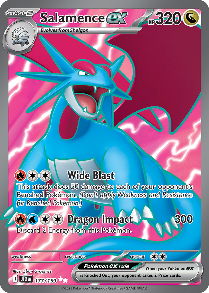 Salamence ex - 177/159 - Inglés