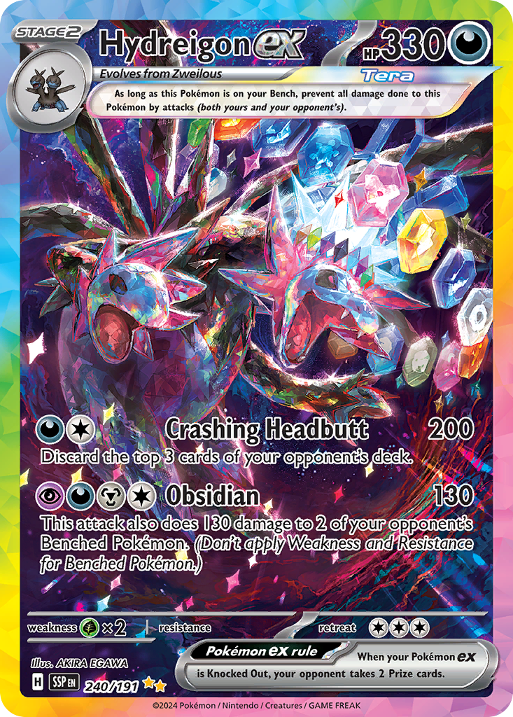 Hydreigon EX - 240/191 - Inglés