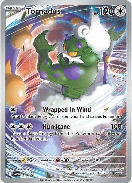 Tornadus - 210 SV Promo - Inglés