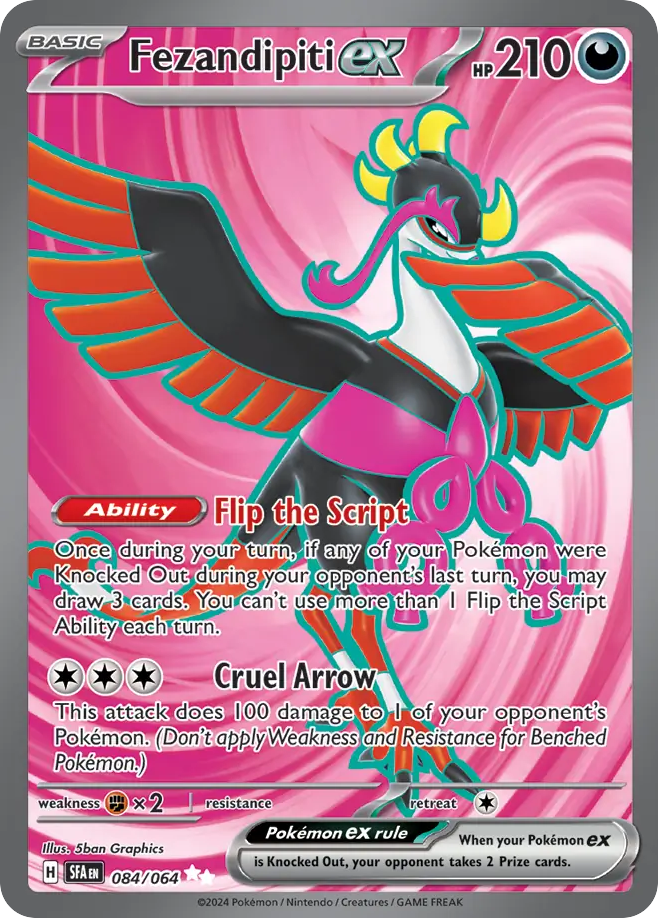 Fezandipiti ex - 084/064 - Inglés