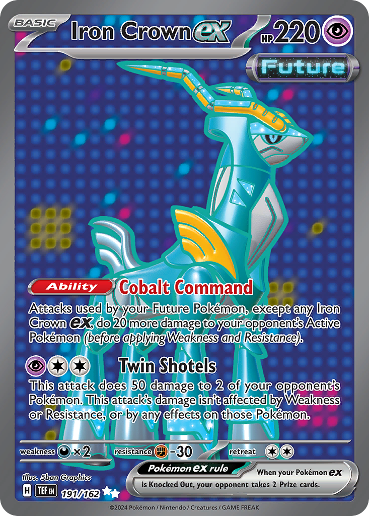 Iron Crown EX - 191/162 - Inglés
