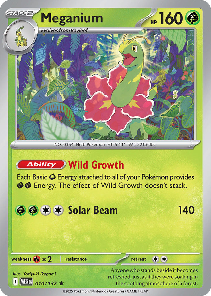 Meganium - 010/132 - Inglés