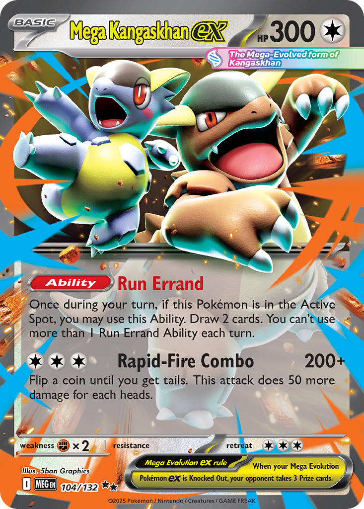 Mega Kangaskhan ex - 104/132 - Español