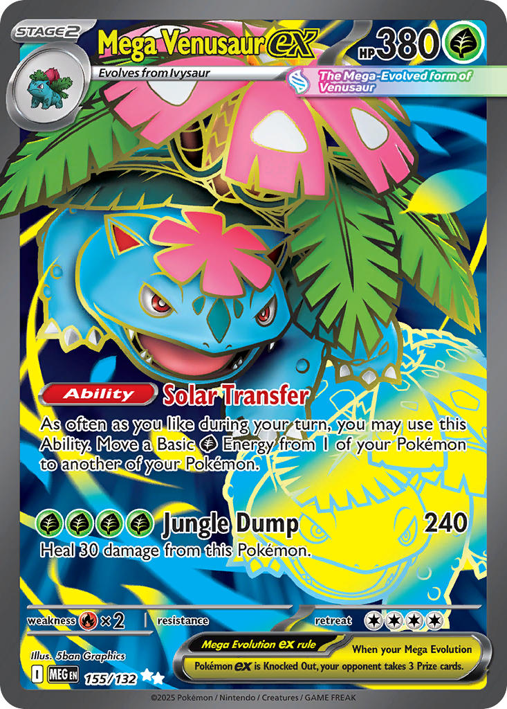 Mega Venusaur ex - 155/132 - Español