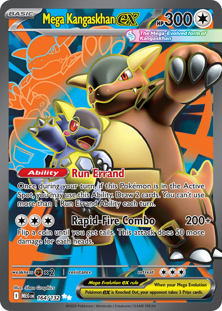Mega Kangaskhan ex - 164/132 - Inglés